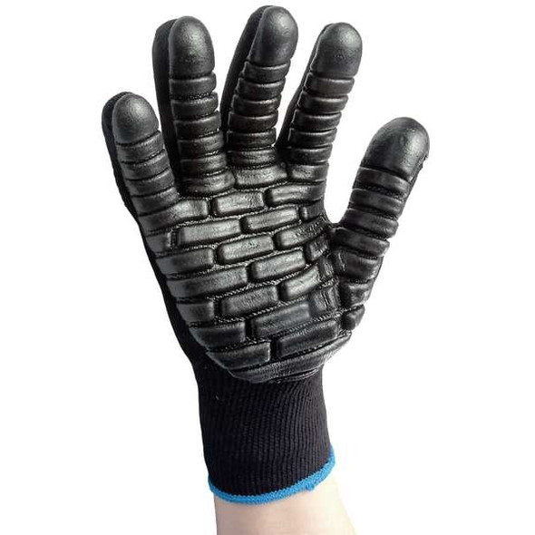 Impacto Anti-Vibration Gloves,XL,Black,PR 4733