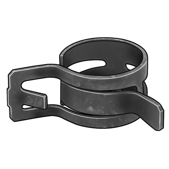 Manufacturer Varies Hose Clamp,16mm,Zinc Coated,PK10 CTB-16ST FK