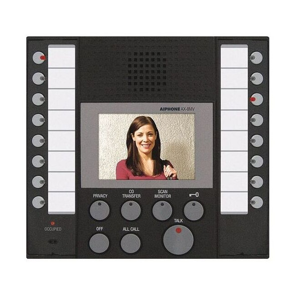 Aiphone Master Station,24VDC,CAT-5e AX-8MV