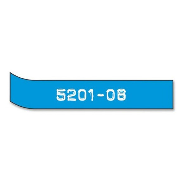 Dymo Tape, Blue, Labels/Roll: Continuous 520106