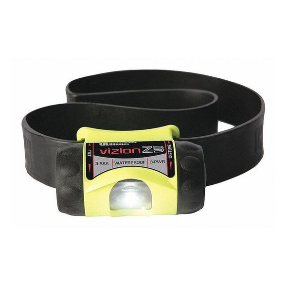 UNDERWATER KINETICS 210/110/40 Lumens, LED Yellow Headlamp