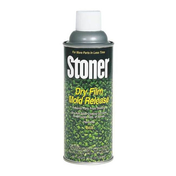 Stoner Dry Film Mold Release, 12 oz, Aerosol E408