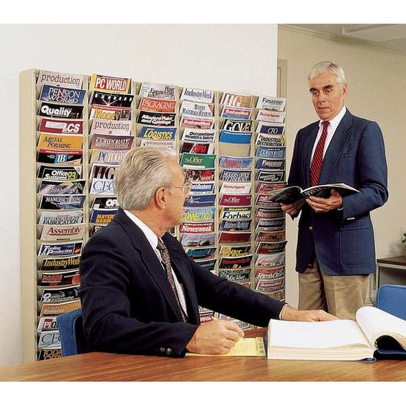 Durham Mfg Magazine Display,23 Compartments 401-75