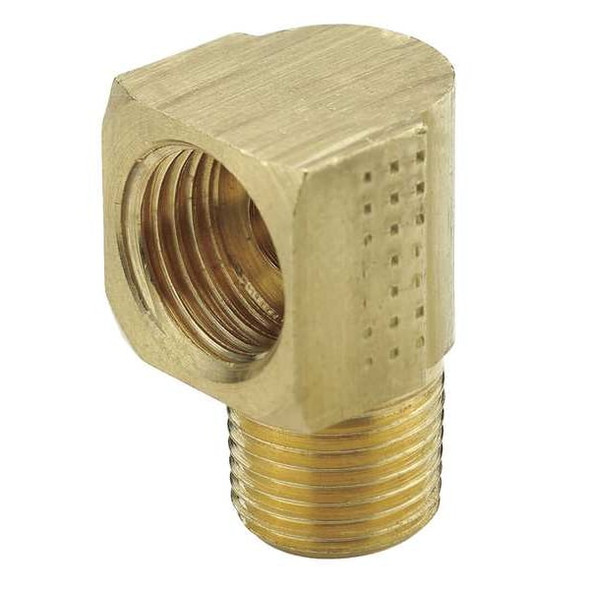 Parker 1/8" MNPS x 1/4" Flare Brass 90 Degree Elbow 10PK 249IFHD-4-2