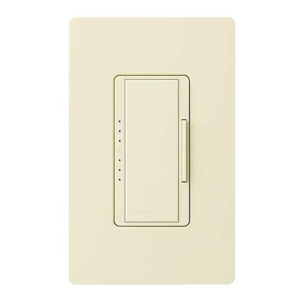 Lutron Lighting Dimmer, 120V, Almond, Rocker MACL-153M-AL