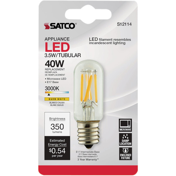 Nuvo 3.5w Led Microwave Bulb S12114 533277