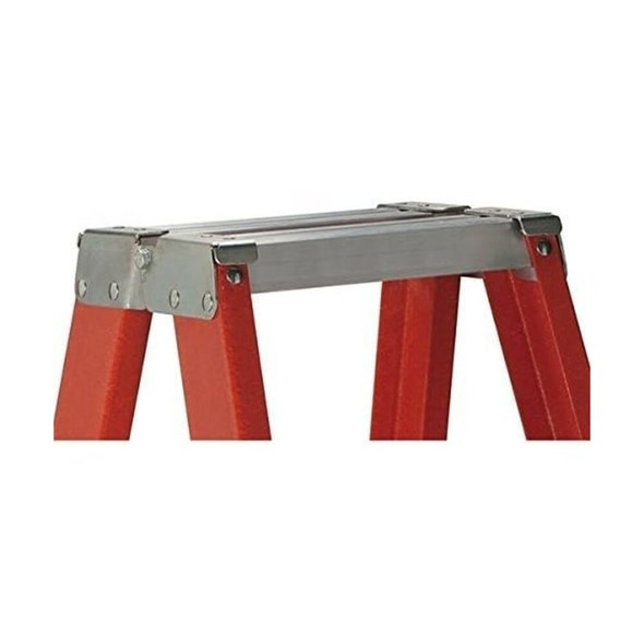 Louisville 14 ft Fiberglass Twin Stepladder, 375 lb Capacity FM1414HD