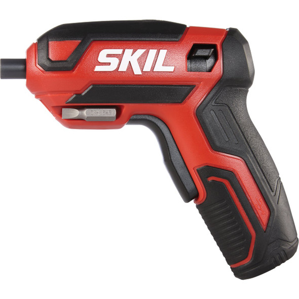 SKIL 4V Lithium-Ion 1/4 In. Hex Cordless Screwdriver with Accessories