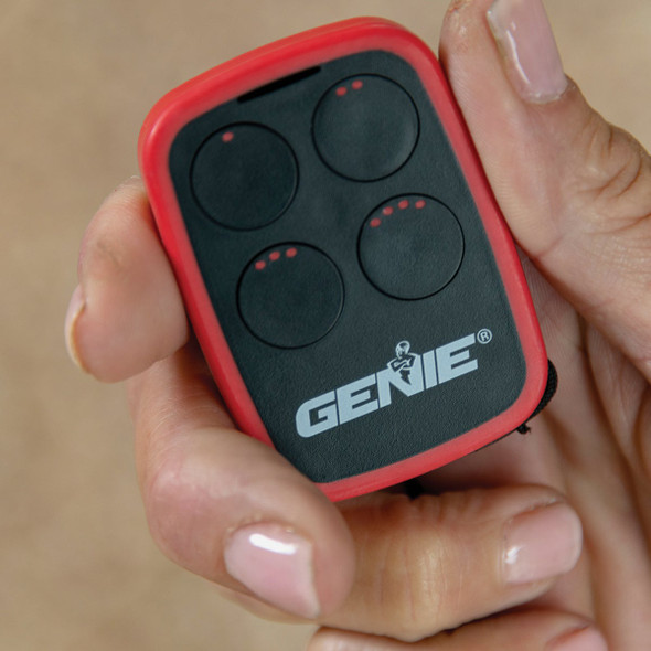 Genie Red 4-Button Universal Garage Door & Gate Opener Remote