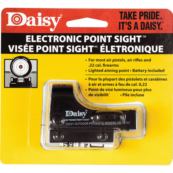 Daisy Dovetail Mount Black Electronic Airsoft Point Sight 987809-444
