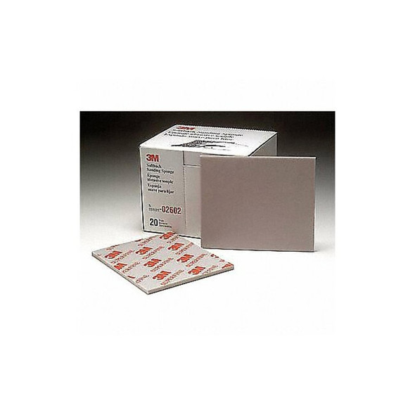 3m Sanding Sponge,4 1/2in W,5 1/2in L,PK120 02602 3m Sanding Sponge,4 1/2in W,5 1/2in L,PK120 02602
