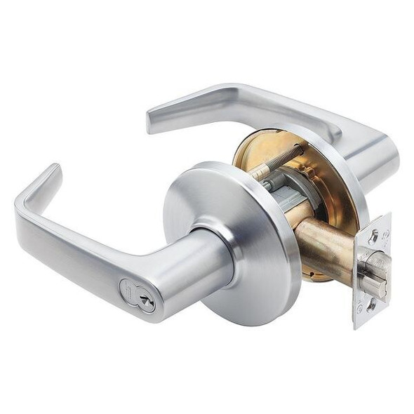 Best Lever Lockset, Mechanical, Entrance, Grd. 2 9K37AB15DSTK626