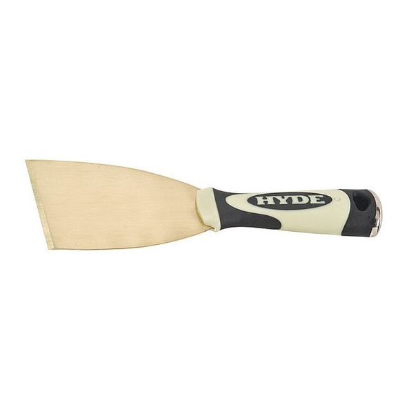 Hyde Scraper,Stiff,3",Brass 06421