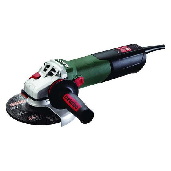 Metabo Angle Grinder,6",13 A,9600 RPM,120VAC WE 15-150 QUICK