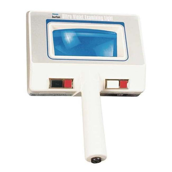 Burton Exam Light,UV,6-45/64in.L x 5-39/64in.W UV503