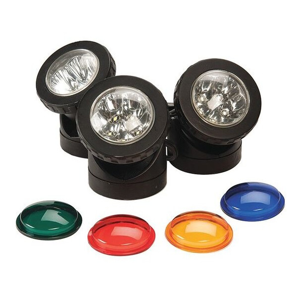 Pond Boss Pond Light Kit,12V,1.5W,LED,26 ft. Cord 52369