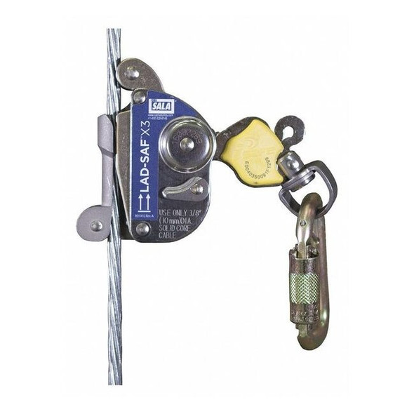 3m Dbi-Sala Lad-Saf Cable Sleeve, 6 in Length, 310 lb Weight Capacity 6160054