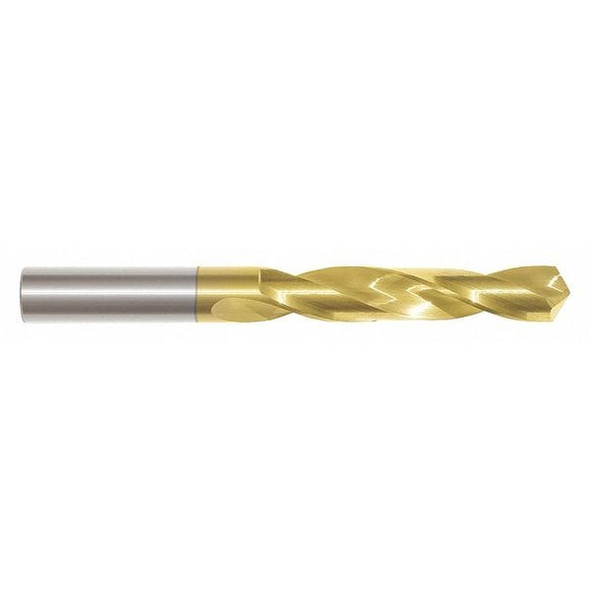 No 7 Carbide TiN 118 Deg. Jobber Length Drill Bit