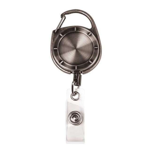 Myid Badge Holder, Gray, Reel, Pewter 038941