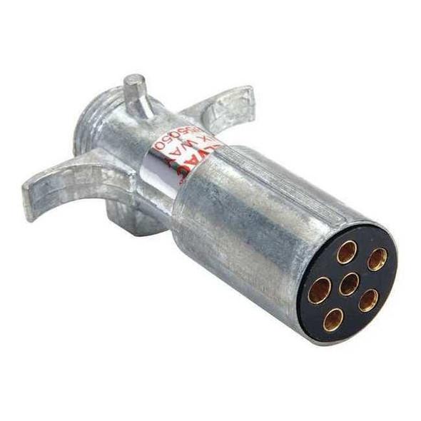 Velvac Trailer Connector Plug,12-24V 055050