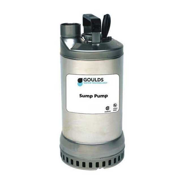 Goulds 1/2 HP 1-1/2" Plug-In Utility Pump 115 1DW51C0EA