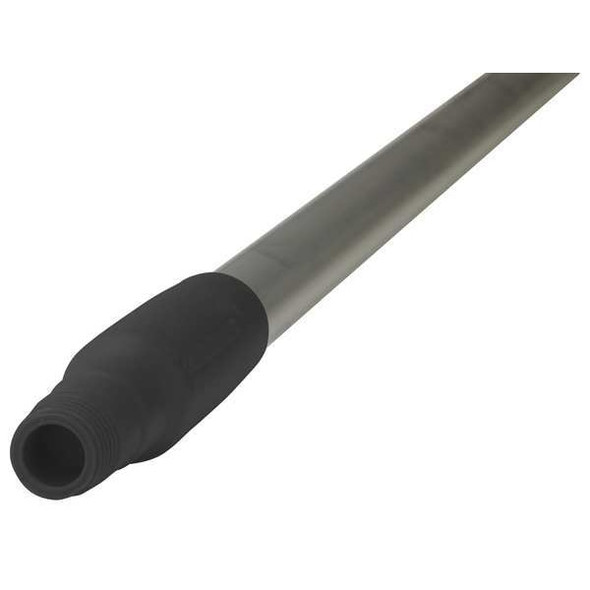 Vikan 50" Color Coded Handle, 1 in Dia, Black, Aluminum 29589