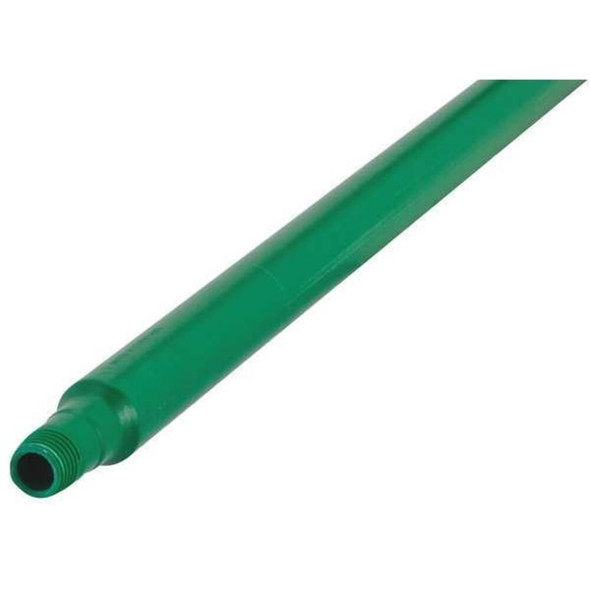 Vikan 51" Color Coded Handle, 1 1-4 in Dia, Green, Polypropylene 29602
