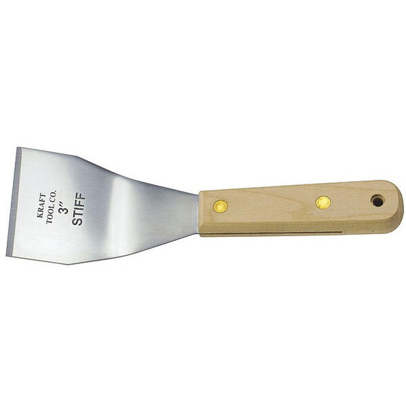 Kraft Tool Scraper,Stiff,3",SS DW035