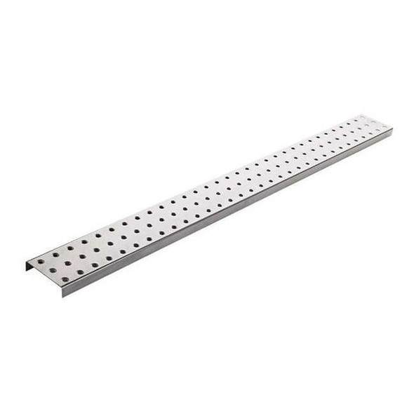 Alligatorboard Pegboard, 3in.Hx32in.W, Metal, Silver, PK2 ALGSTRP3X32SIL