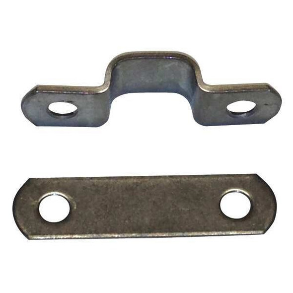 Dixie Line Clamps Tube Clamp,3/8in.,2 lines,PK25 602