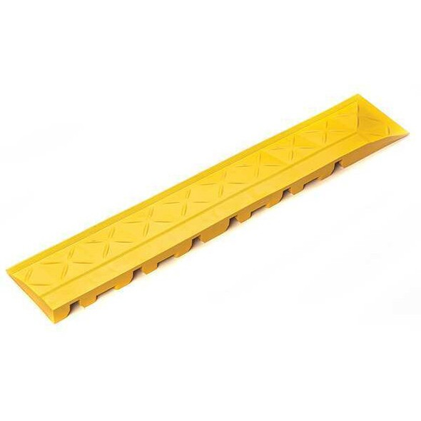 Ergo Advantage Safe-Flex Mat Edging,Yellow,4 in. x 22  in.,PK2 A5-Y