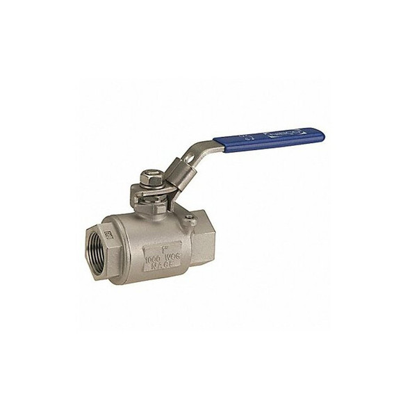 Nibco Manual 2-Way Ball Valve,NPT,SS NL95X0A Nibco Manual 2-Way Ball Valve,NPT,SS NL95X0A