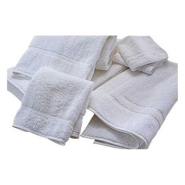 Martex Wash Towel,Dobby,White,1 lb.,PK12 7137293
