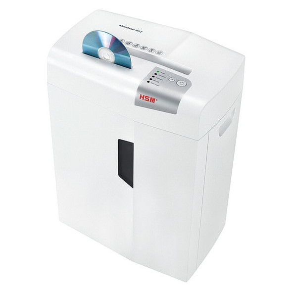 Hsm Paper Shredder, Cross-Cut Style shredstar X17