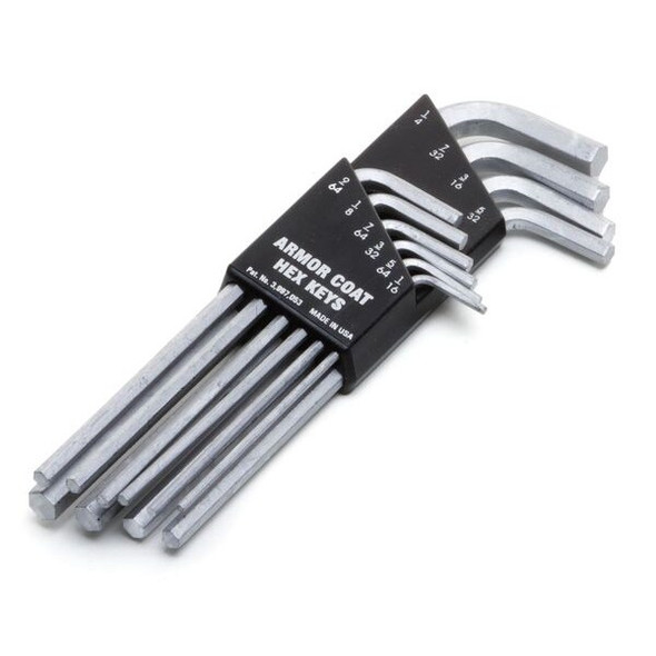 Armor Coat 10 Piece SAE L-Shape, Hex Key Set UST260071