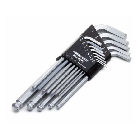 Armor Coat 13 Piece SAE L-Shape, Hex Key Set UST260074