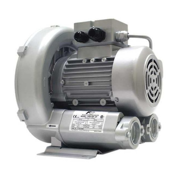 Fuji Electric Regenerative Blower, 1 3/4 hp,71.8 in wc VFB175P-5T