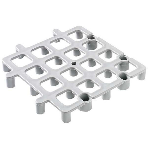 Carlisle Foodservice Floor Rack System,12 InLX12 InW.,PK12 271023 Carlisle Foodservice Floor Rack System,12 InLX12 InW.,PK12 271023