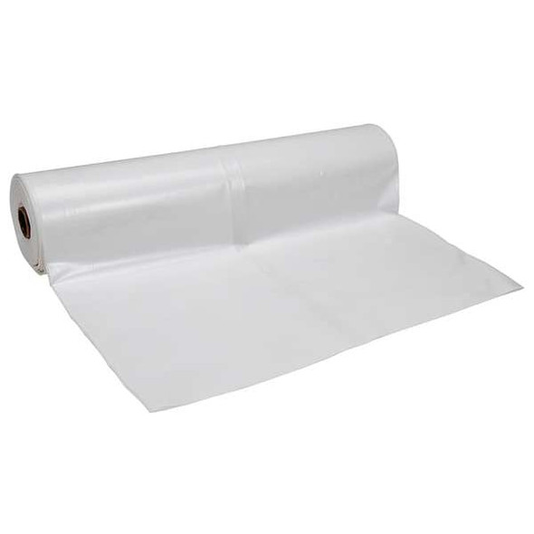 Polar Plastics Construction Film,Roll,4 mil,White W844
