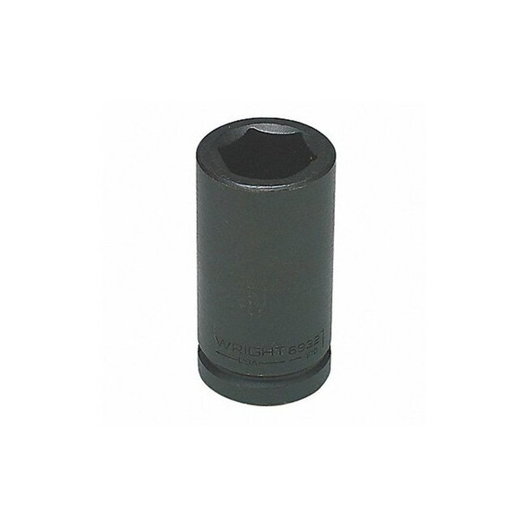 Wright Tool Impct Skt,Steel,Blk Oxd,1 1/4 in 6940