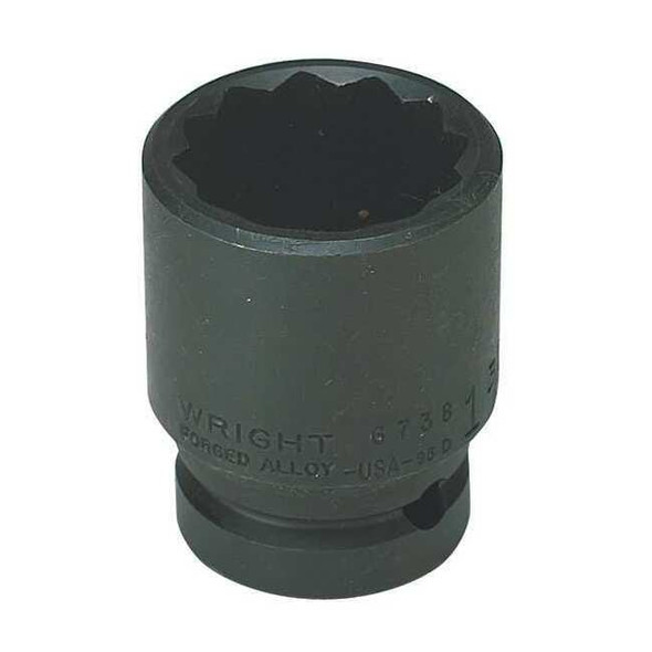 3/4 " Drive Impact Socket Standard Socket, black oxide,24 mm