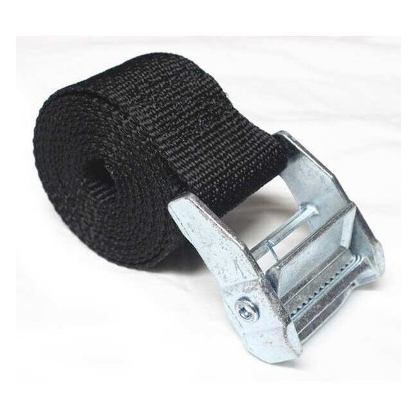 Bulk-Strap C" Strap,Polypropylene,Cam,Black A1596MCB