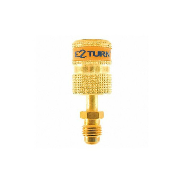 Uniweld Anti-Blowback Hose Adaptor,13/16"L,Brass EZABM