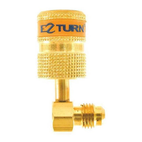 Uniweld Anti-Blowback Hose Adaptor,1-1/4"L,Brass EZABM90
