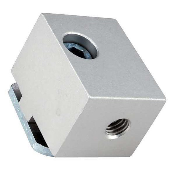 80/20 Panel Mount Block,40 Series,Width 1 In. 40-2425