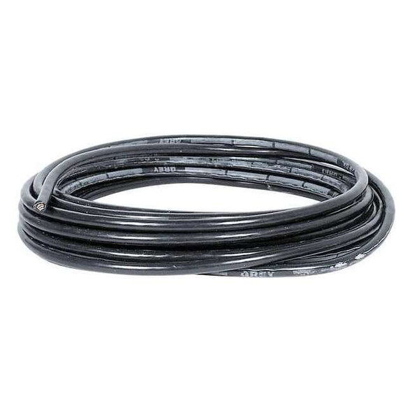 Quickcable Battery Cable,4 ga.,Solid,600V,PVC,Blk 200103-396-025