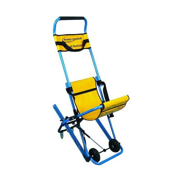 Evac-Chair Stair Chair,400 lb,Blue,Yellow,20" W MK4-300H