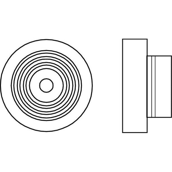 Rockwood Replacement Bumper,For Use w/20KA56,PK5 461B