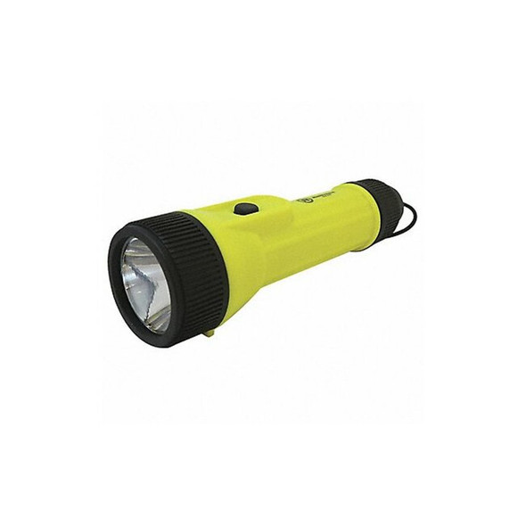 Railhead Gear Yellow LED Handheld Flashlight, Alkaline D, 130lm KE-FL40