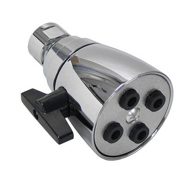 Kissler Adjustable, Shower Head, Chrome Plated, Wall 76-0046